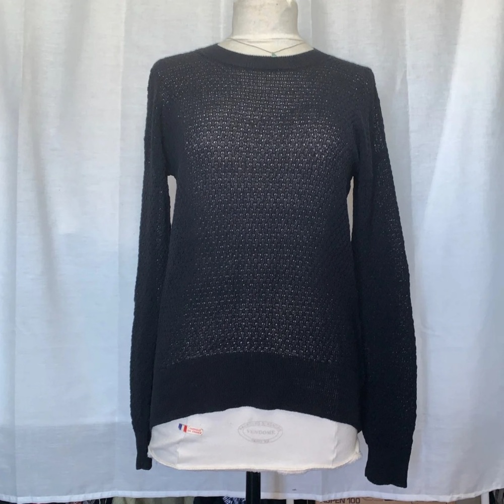 Michael Kors MK Black Knit Sweater
